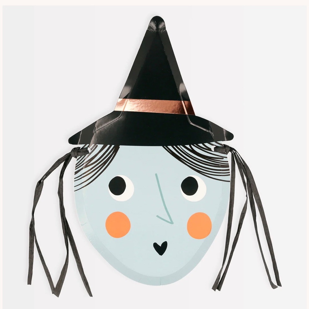 HALLOWEEN WITCH PLATES